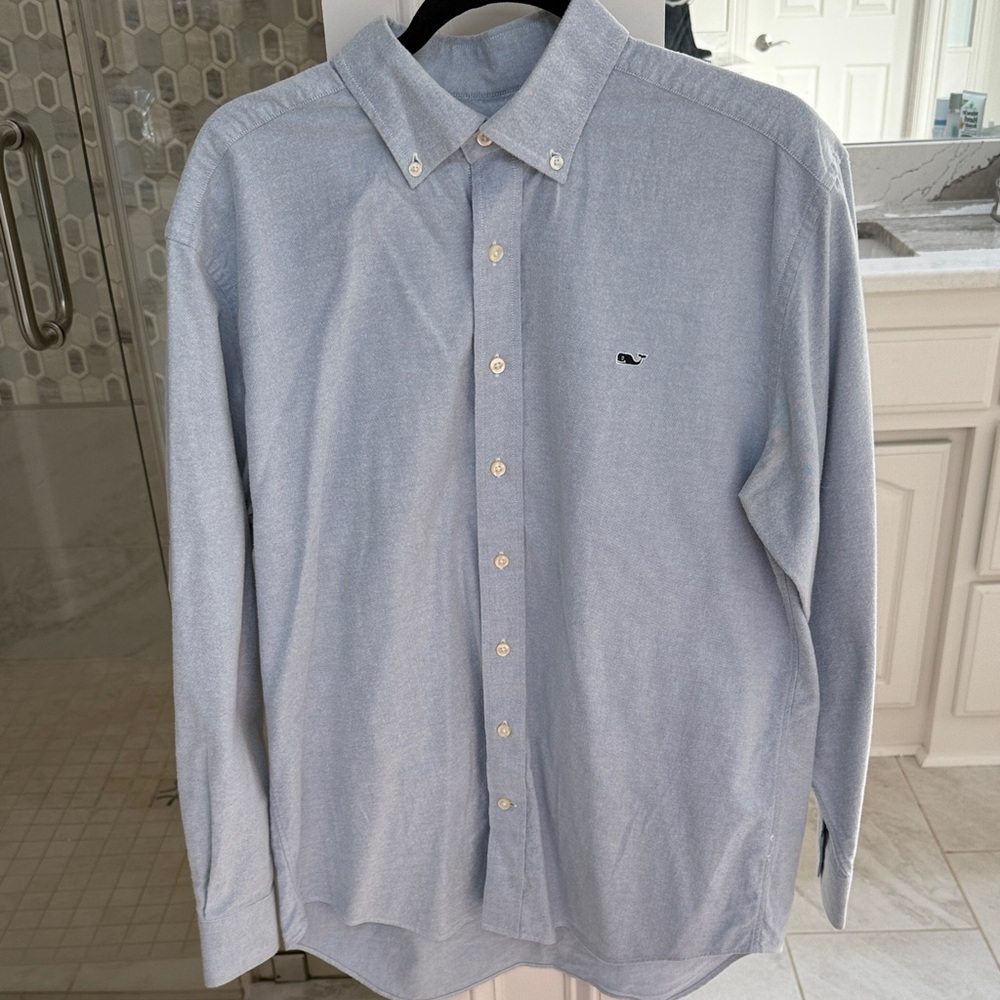 Vineyard Vines Large Men's Blue Casual Shirt